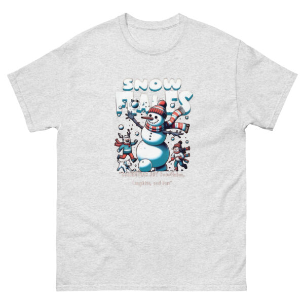 Chill in Style:Snow Frenzy Tee - Image 13