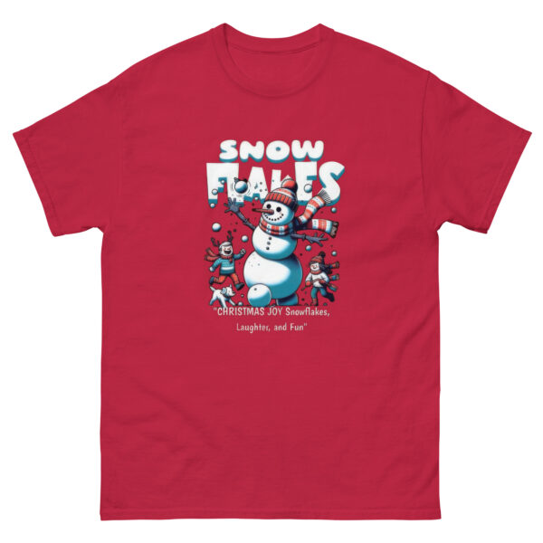 Chill in Style:Snow Frenzy Tee - Image 7