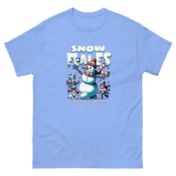 Chill in Style:Snow Frenzy Tee - Image 11