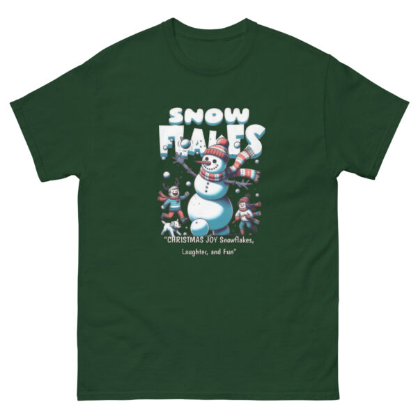 Chill in Style:Snow Frenzy Tee - Image 5