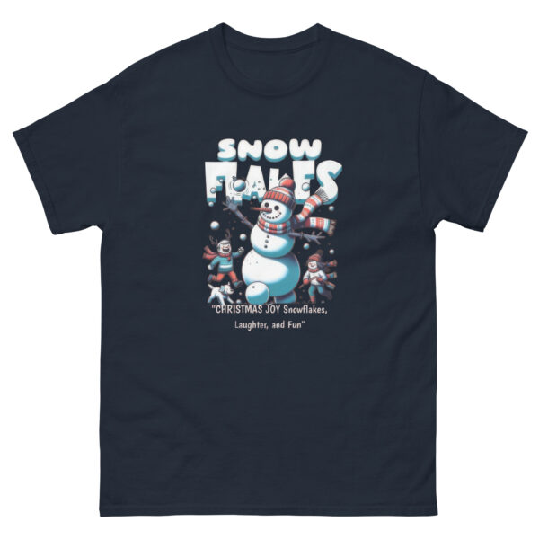 Chill in Style:Snow Frenzy Tee - Image 3