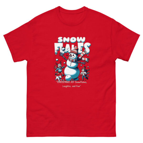 Chill in Style:Snow Frenzy Tee - Image 4