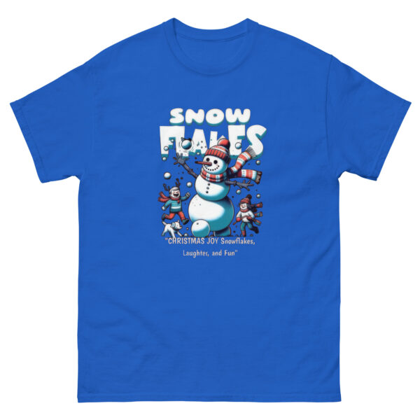 Chill in Style:Snow Frenzy Tee - Image 8