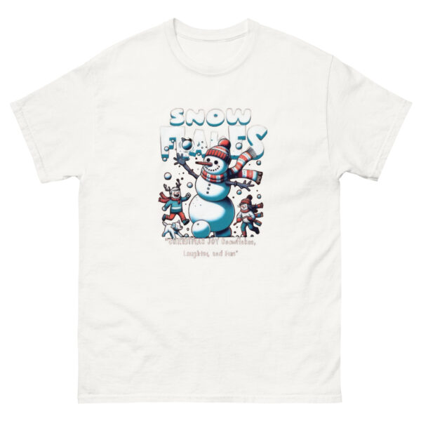Chill in Style:Snow Frenzy Tee - Image 14