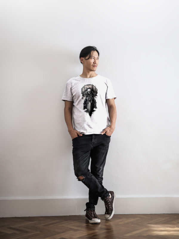 Skull Rider Apocalypse Motorcycle Tee