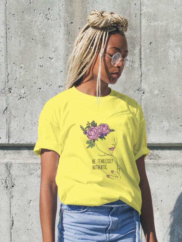 Floral Artistic Empowerment classic tee