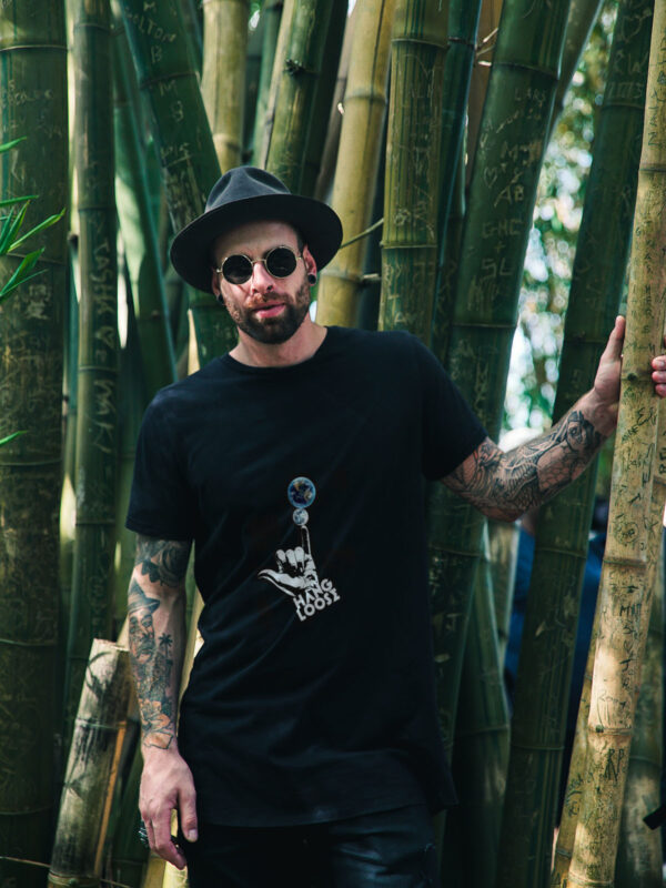 Hang Loose Earth and Moonj  classic Tee