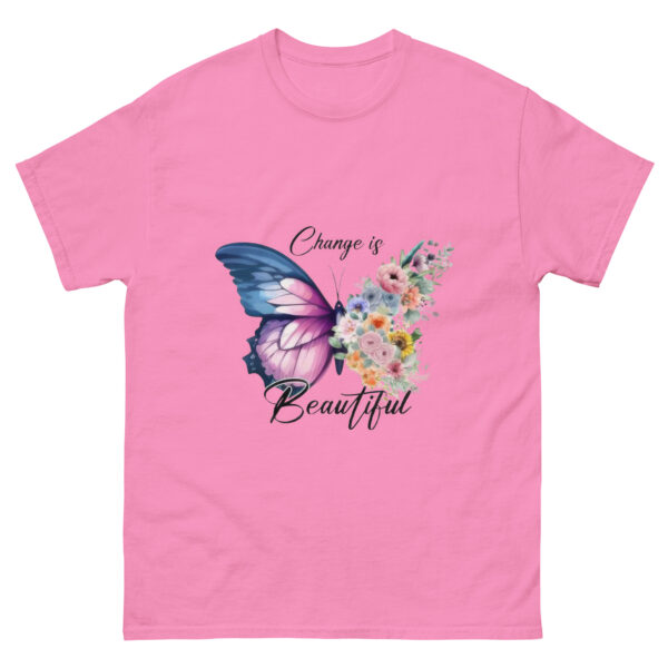 Change is Beautiful Butterfly  classic tee - Image 7