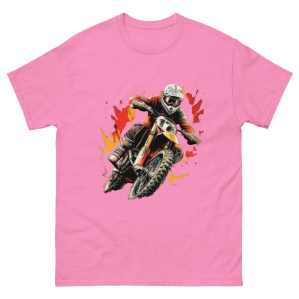 Motocross Rider in Fiery Action Tee - Image 8