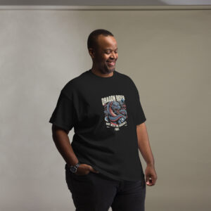 Unleash the Fury: Dragon Rider Tee - Trendy Men's T-Shirt with Free Delivery