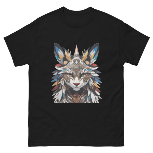 Tribal Majesty Cat T-Shirt - Image 2