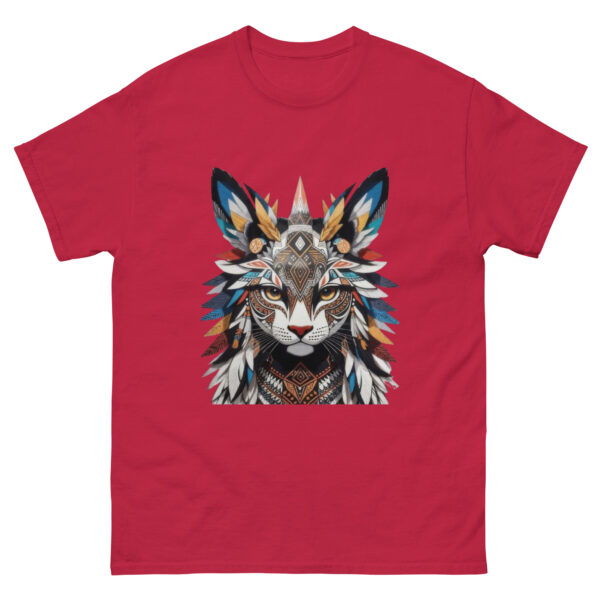 Tribal Majesty Cat T-Shirt - Image 7