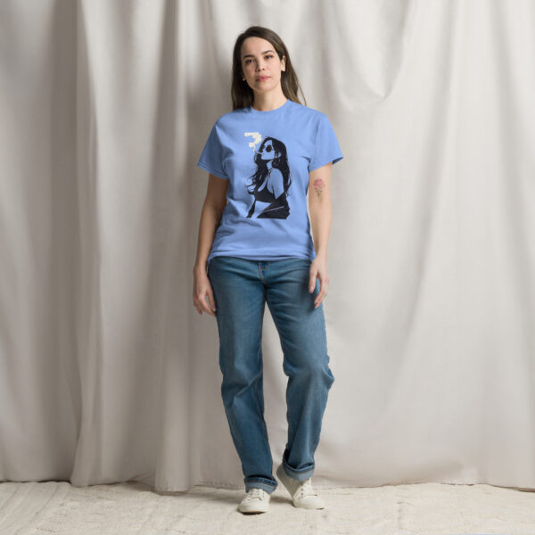 Bold Smoky Vibes : Urban Retro Minimalist Art Tee - Image 8