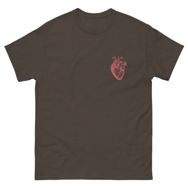 Anatomical Heart Illustration  classic tee - Image 6