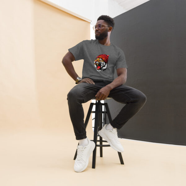 Roaring Tiger Beanie Graphics  classic Tee - Image 12