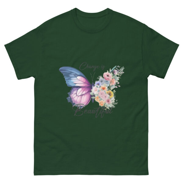Change is Beautiful Butterfly  classic tee - Image 2