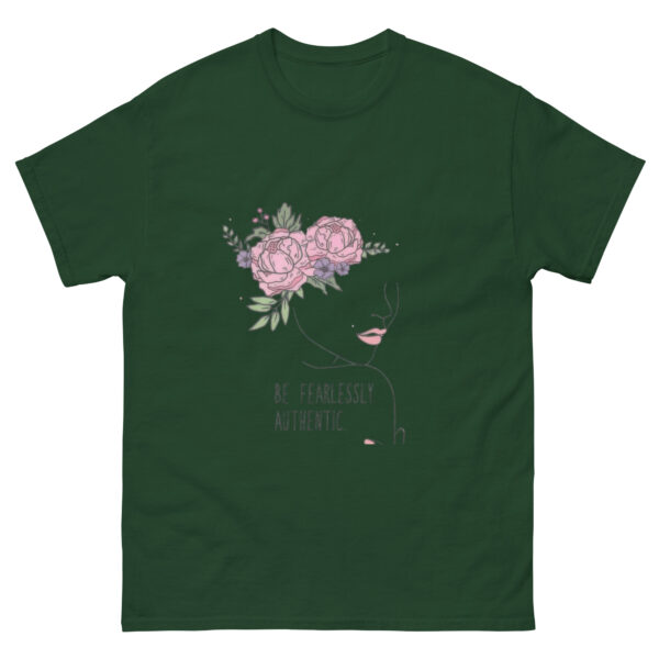 Floral Artistic Empowerment classic tee - Image 4