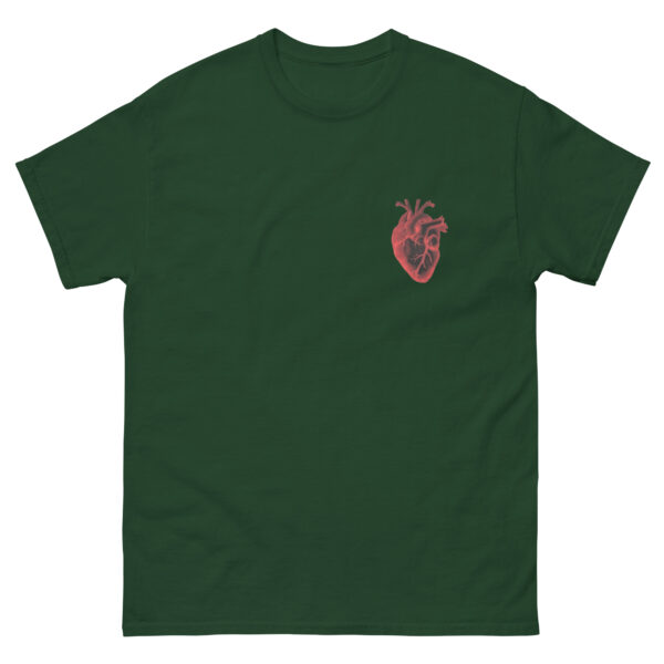 Anatomical Heart Illustration  classic tee - Image 5