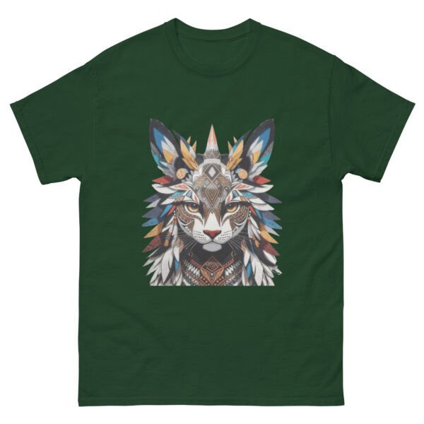 Tribal Majesty Cat T-Shirt - Image 6