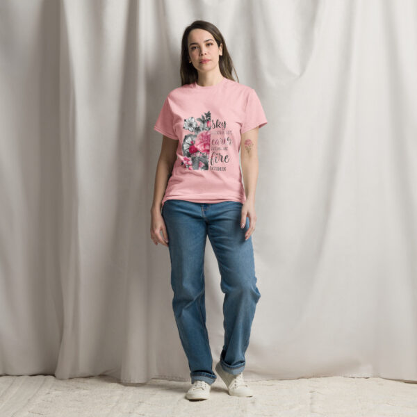Sky,Earth,Fire Power  classic tee