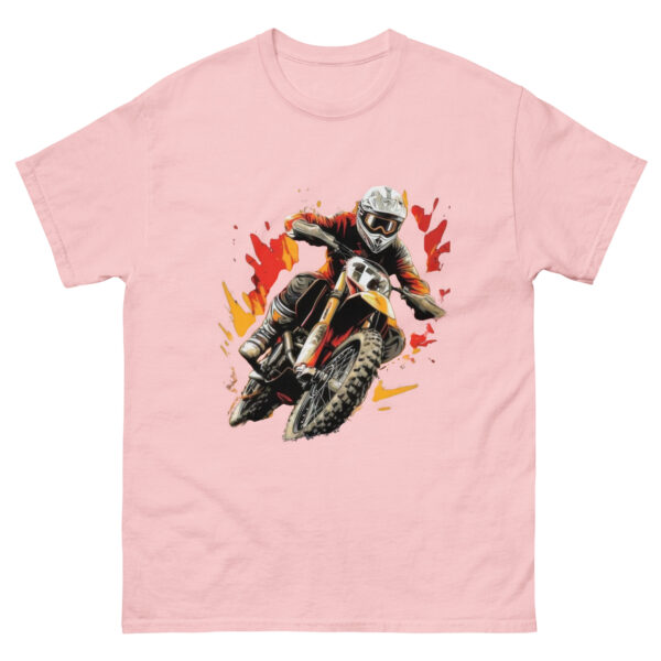 Motocross Rider in Fiery Action Tee - Image 12