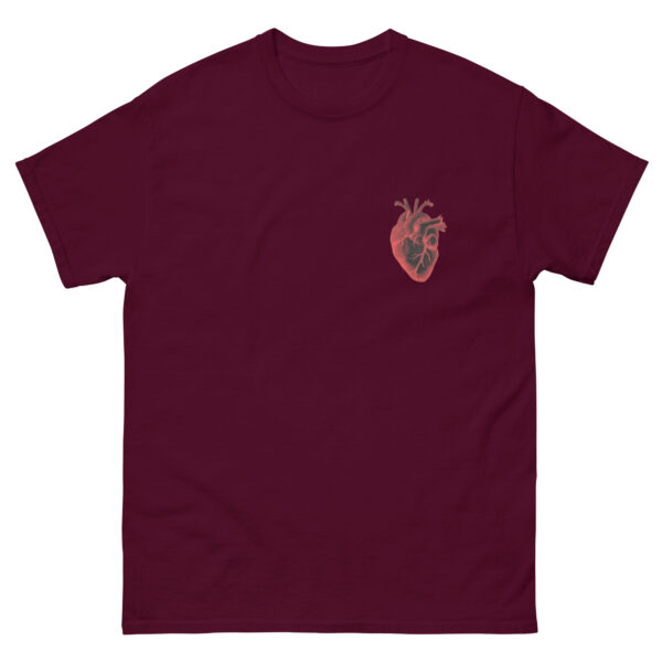 Anatomical Heart Illustration  classic tee - Image 2