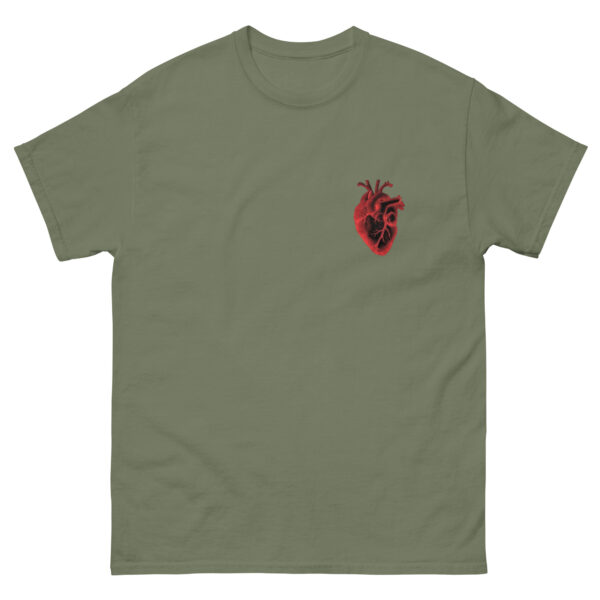Anatomical Heart Illustration  classic tee - Image 8
