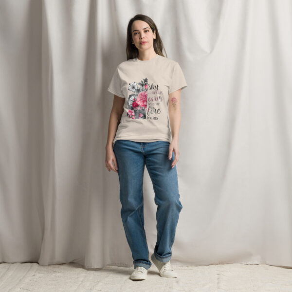 Sky,Earth,Fire Power  classic tee - Image 12