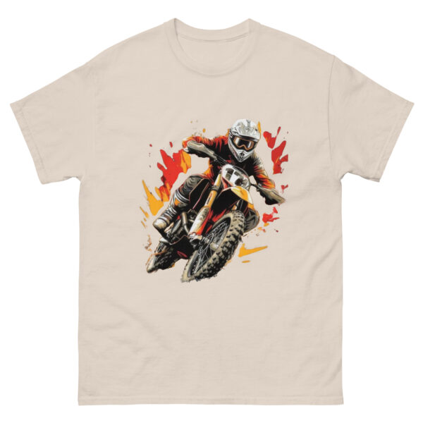 Motocross Rider in Fiery Action Tee - Image 11