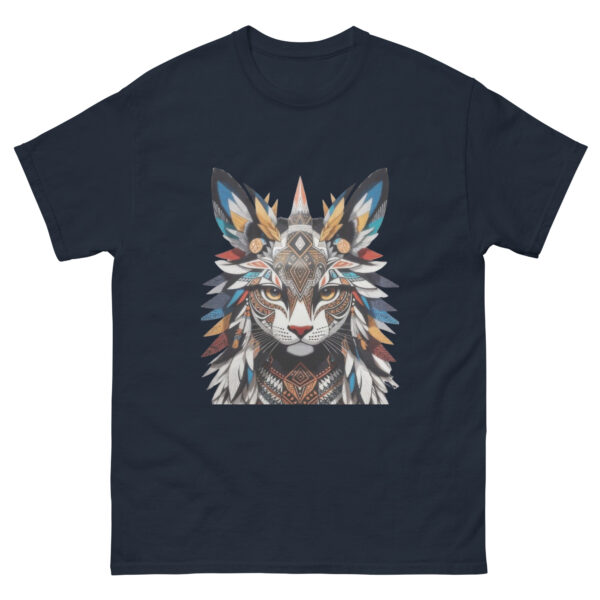Tribal Majesty Cat T-Shirt - Image 3