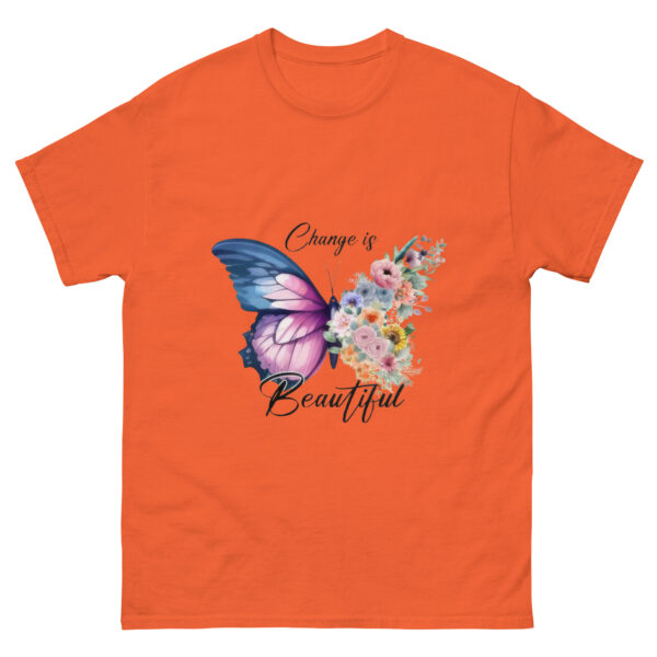 Change is Beautiful Butterfly  classic tee - Image 6