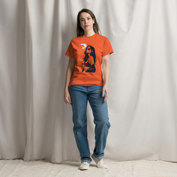 Bold Smoky Vibes : Urban Retro Minimalist Art Tee - Image 5