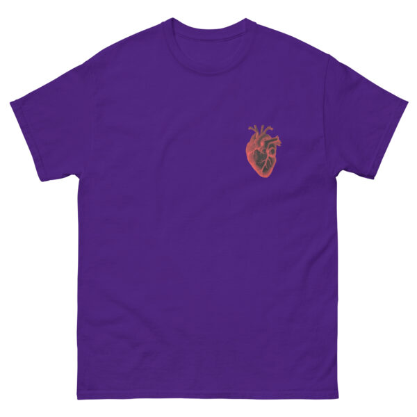 Anatomical Heart Illustration  classic tee - Image 4