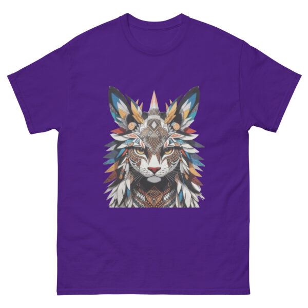 Tribal Majesty Cat T-Shirt - Image 4