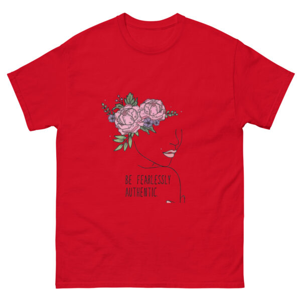 Floral Artistic Empowerment classic tee - Image 3
