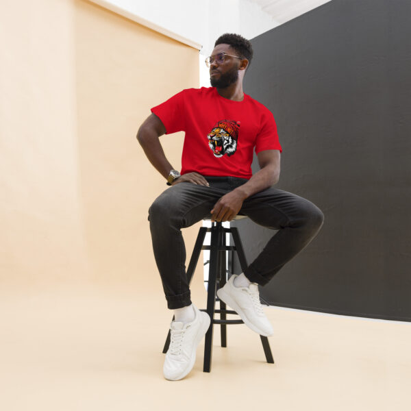 Roaring Tiger Beanie Graphics  classic Tee - Image 8