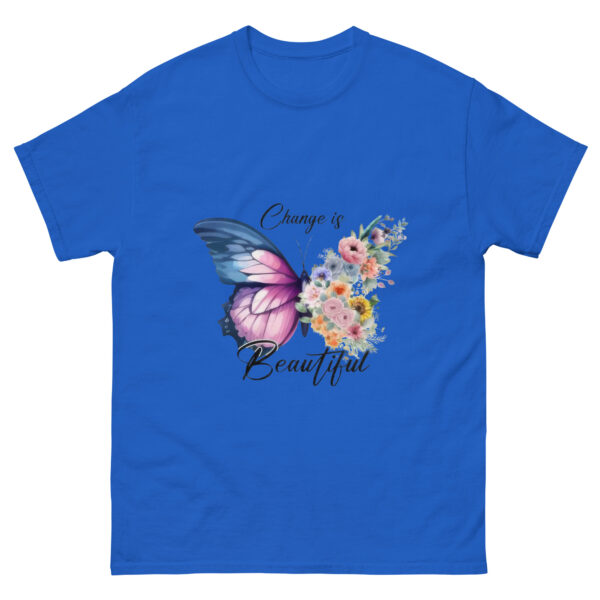 Change is Beautiful Butterfly  classic tee - Image 5