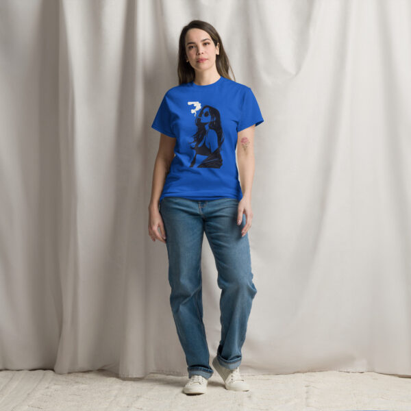 Bold Smoky Vibes : Urban Retro Minimalist Art Tee - Image 4