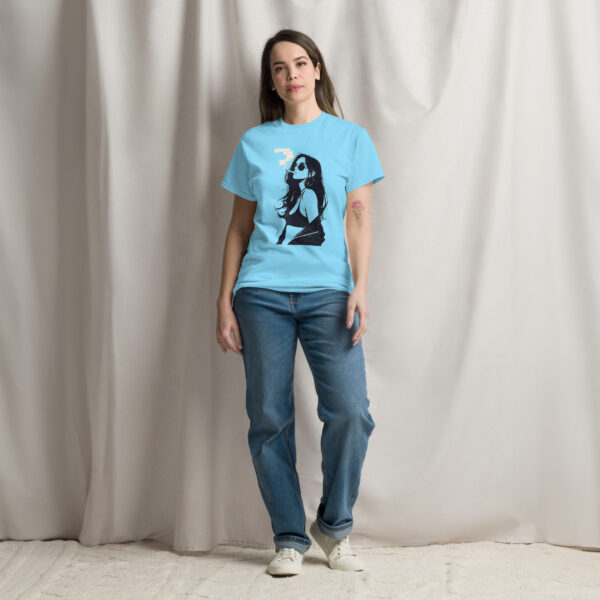 Bold Smoky Vibes : Urban Retro Minimalist Art Tee - Image 11