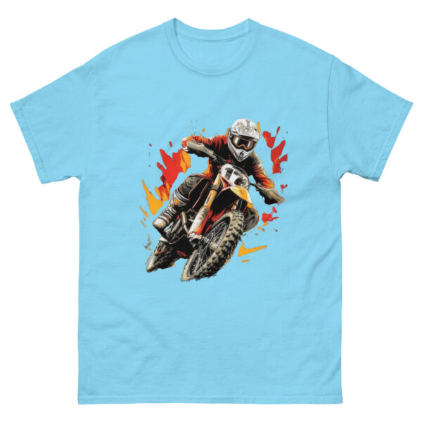 Motocross Rider in Fiery Action Tee - Image 10