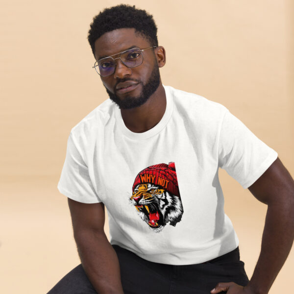 Roaring Tiger Beanie Graphics  classic Tee - Image 24