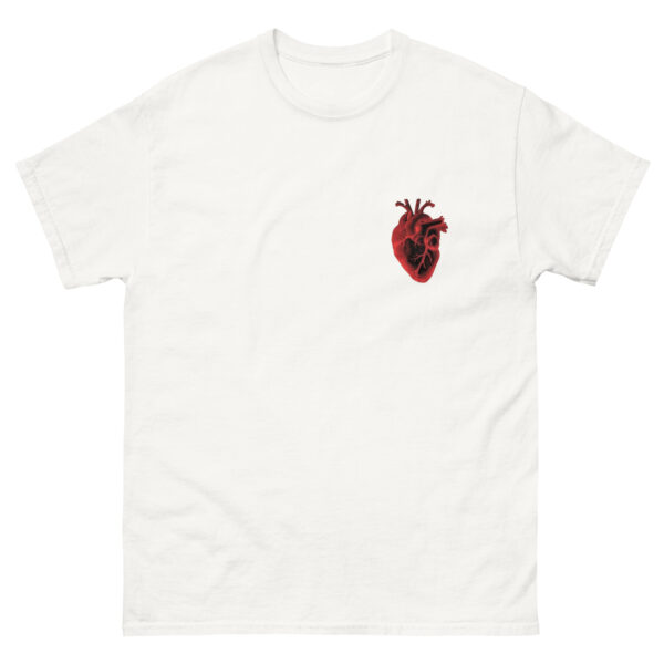 Anatomical Heart Illustration  classic tee - Image 15